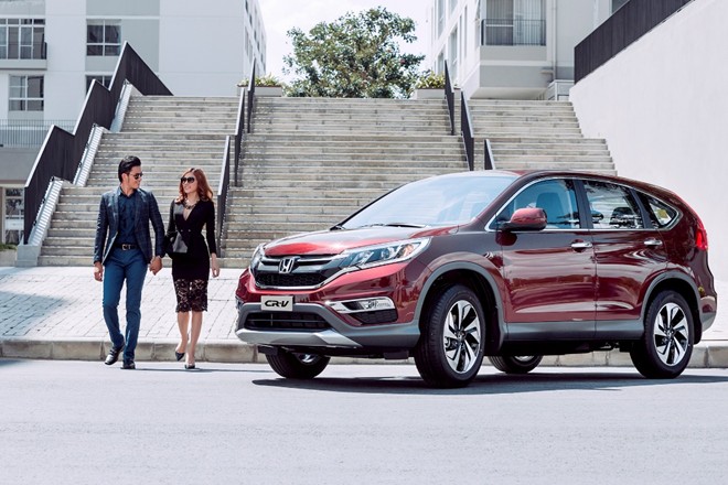 Honda CRV TG: Mẫu SUV sang trọng, cao cấp