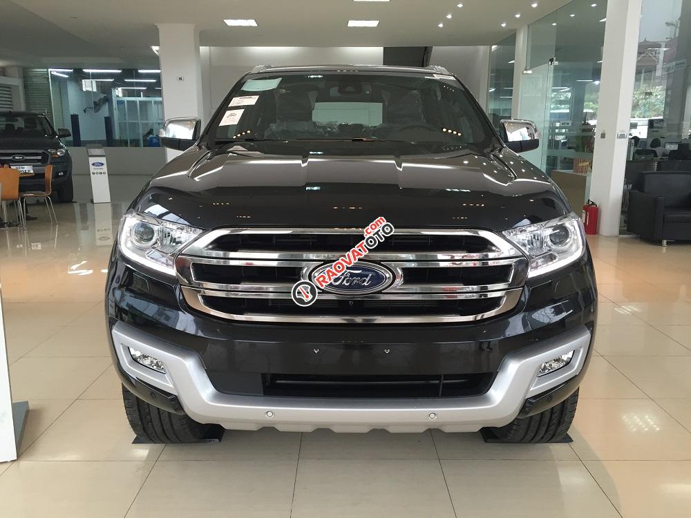 Bán Ford Everest bản tiêu chuẩn, xe có sẵn giao ngay, hỗ trợ trả góp 80% giá xe, giá tốt nhất thị trường-0