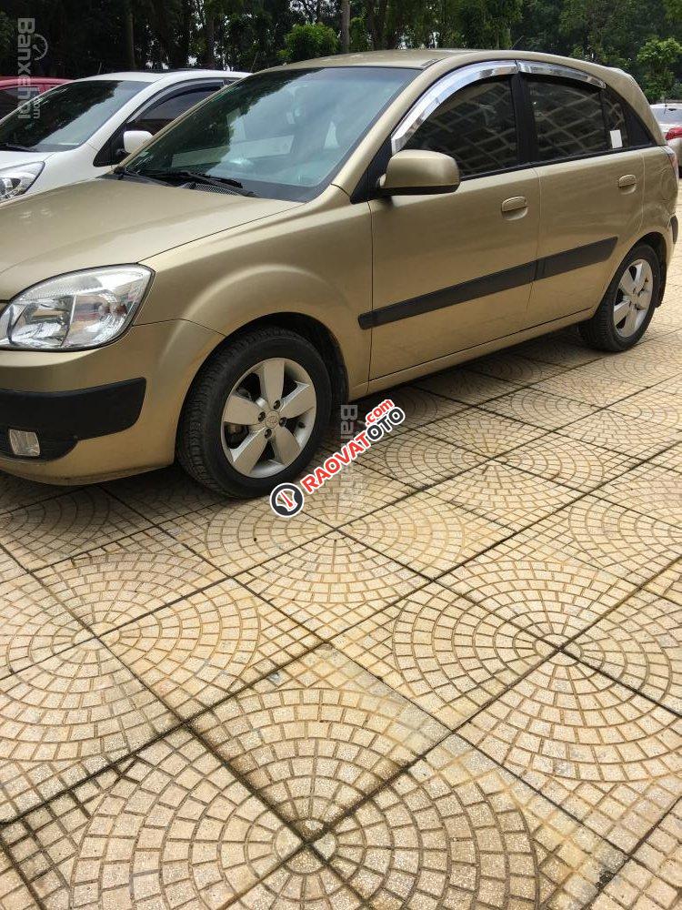 Cần bán Kia Rio Hatchback đời 2008, màu vàng, nhập khẩu-0