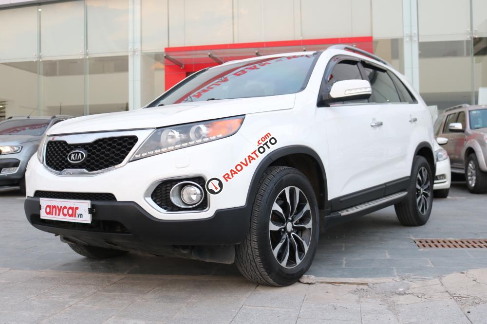 Bán ô tô Kia Sorento 2.4 AT 2013, màu trắng-3