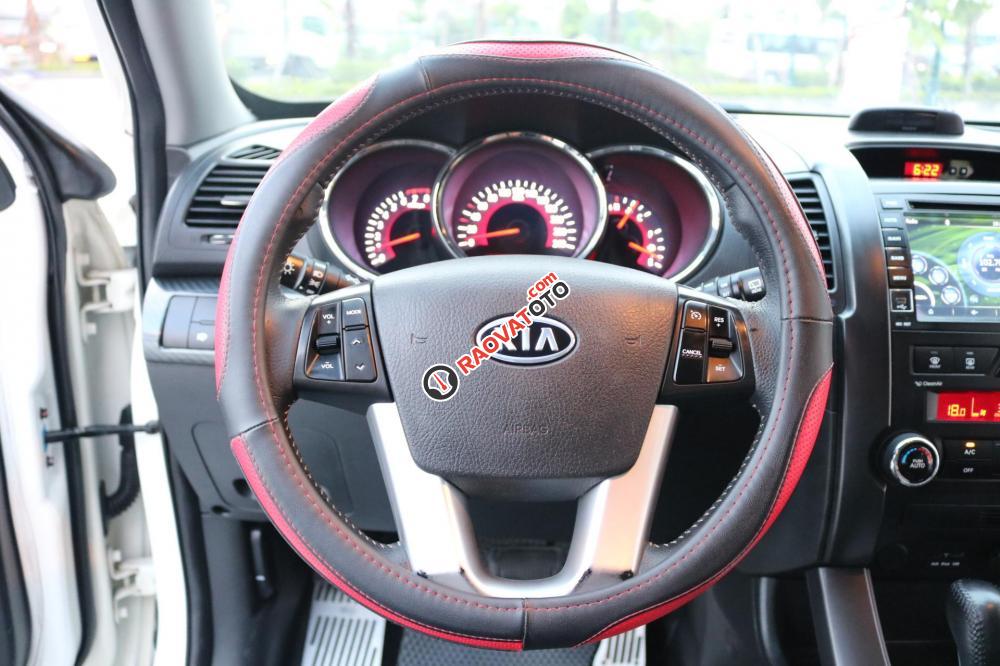 Bán ô tô Kia Sorento 2.4 AT 2013, màu trắng-14