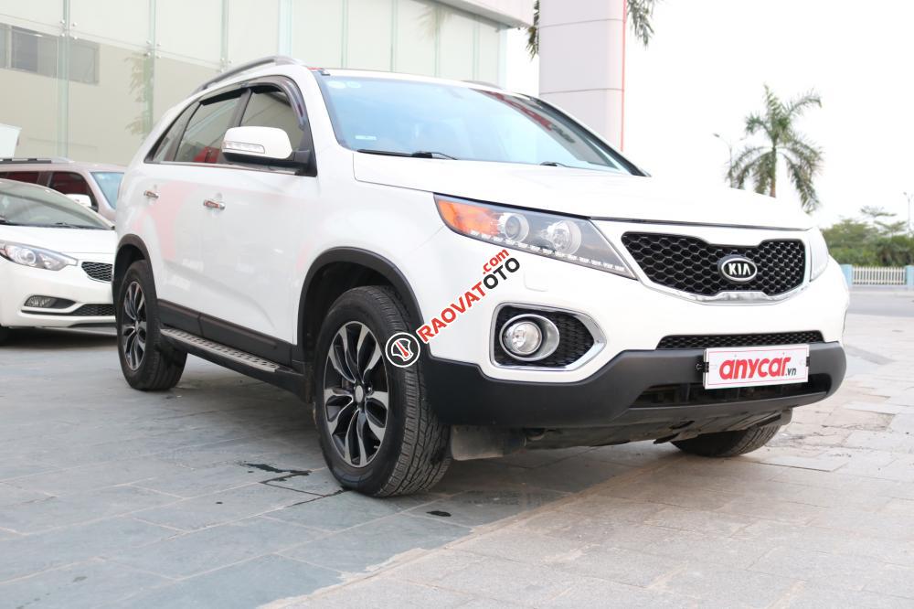 Bán ô tô Kia Sorento 2.4 AT 2013, màu trắng-2