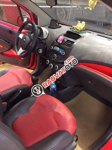 Cần bán Chevrolet Spark Zest 2014, đăng ký lần đầu tháng 09-2014, màu đỏ, chính chủ-0