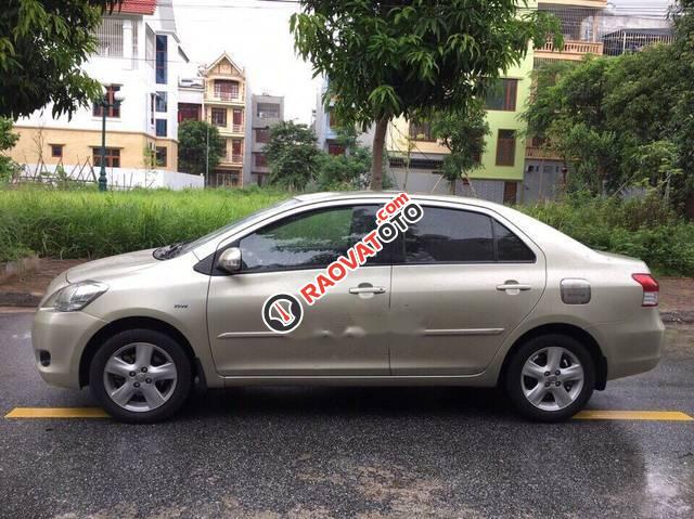 Bán Toyota Vios đời 2007, màu vàng số sàn, giá tốt-1