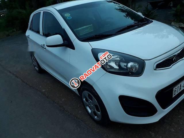 Bán Kia Morning Si sản xuất năm 2014, màu trắng  -2