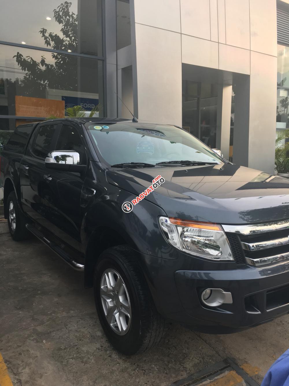 Cần bán lại xe Ford Ranger năm 2014, màu xám (ghi), 565 triệu nhập khẩu Thái Lan, giá thoả thuận hotline 090.12678.55-5