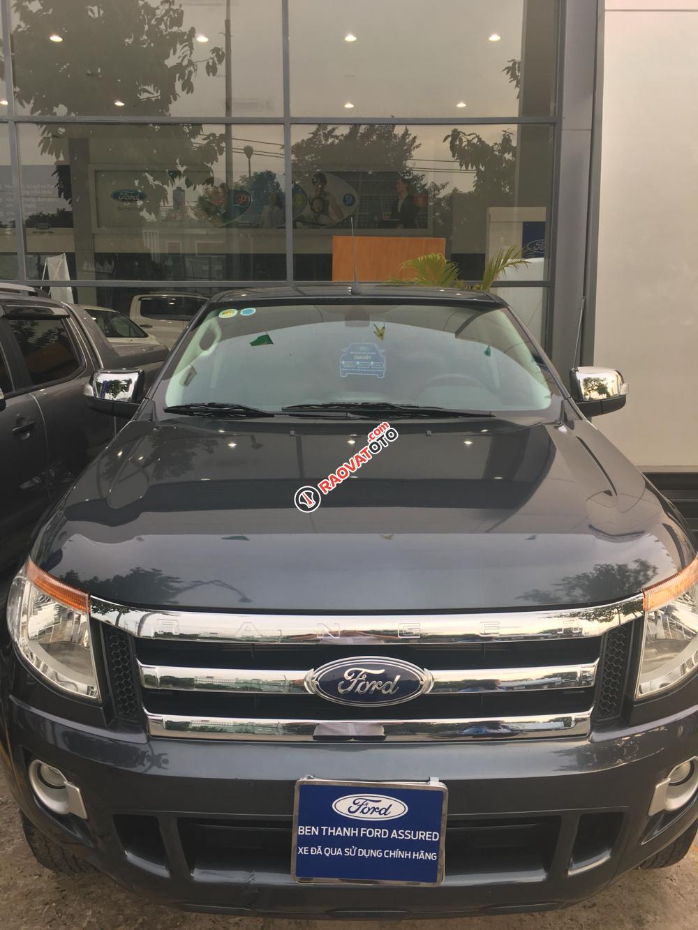 Cần bán lại xe Ford Ranger năm 2014, màu xám (ghi), 565 triệu nhập khẩu Thái Lan, giá thoả thuận hotline 090.12678.55-0