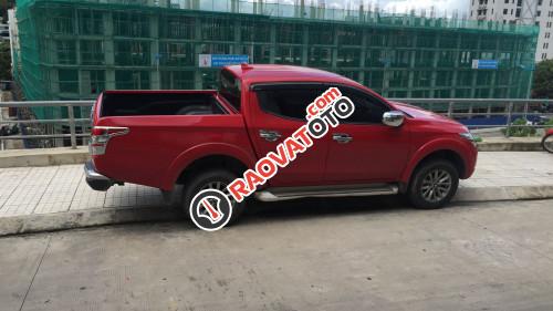 Bán Mitsubishi Triton AT đời 2017, màu đỏ-2