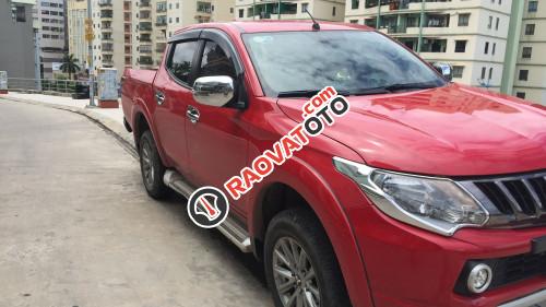 Bán Mitsubishi Triton AT đời 2017, màu đỏ-0