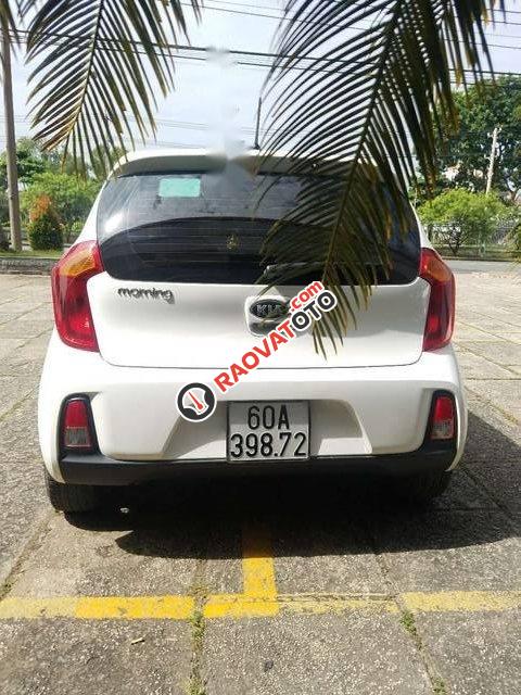 Bán Kia Morning 1.0 2016, màu trắng, hỗ trợ vay ngân hàng để mua xe-2