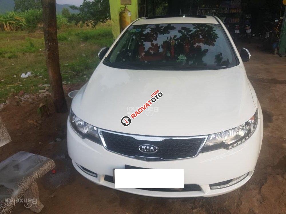 Cần bán Kia Forte SX sản xuất 2013, màu trắng  -1