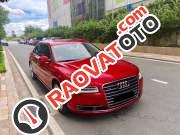 Cần bán Audi A8 sản xuất 2012, màu đỏ, nhập khẩu-8