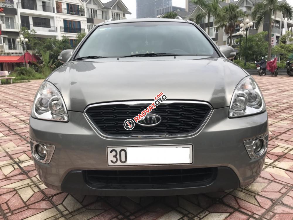 Bán xe 7c Kia Carens 2.0AT màu xám, biển Hà Nội cực đẹp-0