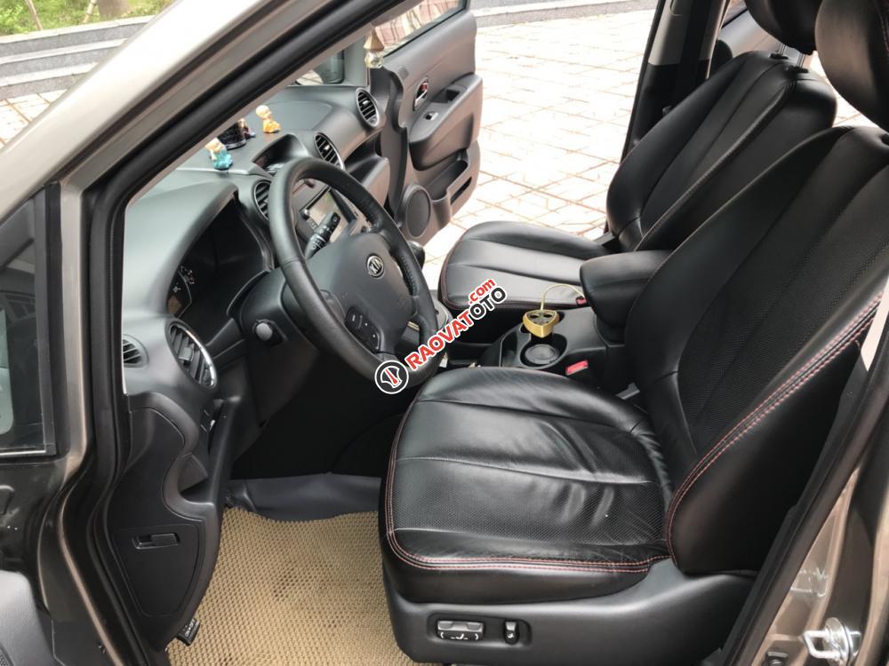 Bán xe 7c Kia Carens 2.0AT màu xám, biển Hà Nội cực đẹp-8