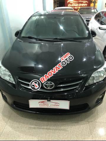 Bán Toyota Corolla altis MT 2011, màu đen chính chủ, giá 490tr-0