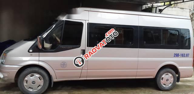 Chính chủ bán lại xe Ford Transit Mid đời 2017, màu bạc-1