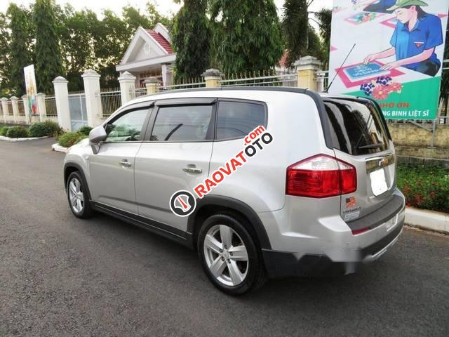 Cần bán lại xe Chevrolet Orlando LTZ 2014, màu bạc số tự động -4