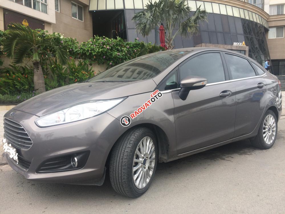 Bán ô tô Ford Fiesta 1.5 AT đời 2015, màu xám, xe nhập -3