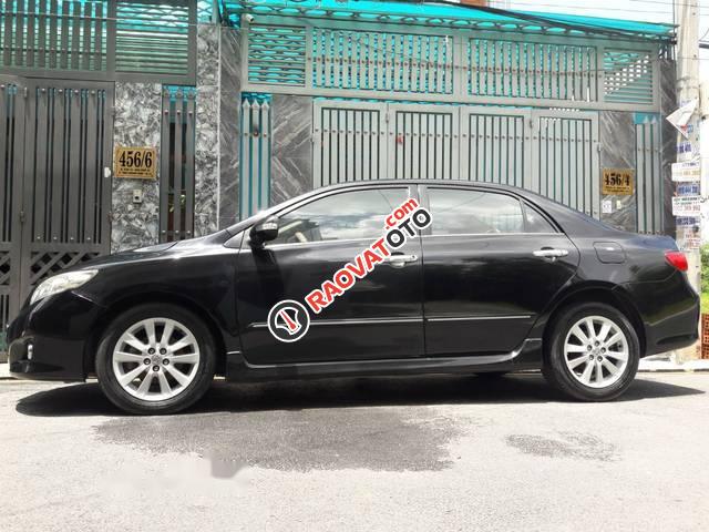 Bán Toyota Corolla altis 2.0 AT năm 2009, màu đen số tự động, giá 480tr-1