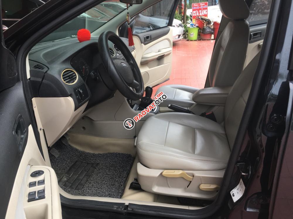 Bán Ford Focus 1.8MT năm 2007, màu đen, giá tốt-7