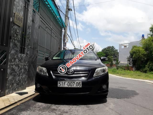 Bán Toyota Corolla altis 2.0 AT năm 2009, màu đen số tự động, giá 480tr-0