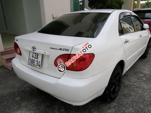 Cần bán xe Toyota Corolla Altis 2002, màu trắng, số sàn tại Đà Nẵng-1