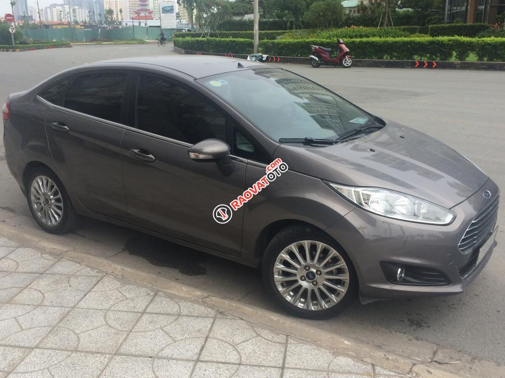 Bán ô tô Ford Fiesta 1.5 AT đời 2015, màu xám, xe nhập -11