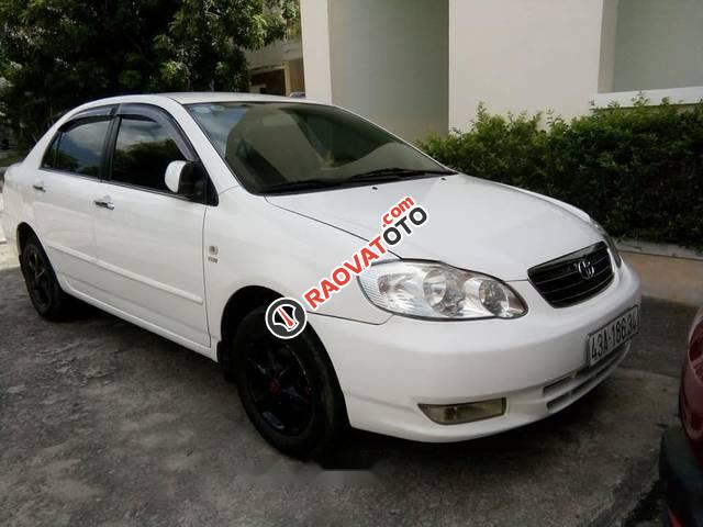 Cần bán xe Toyota Corolla Altis 2002, màu trắng, số sàn tại Đà Nẵng-0