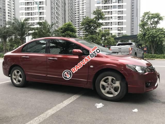 Cần bán lại xe Honda Civic 1.8 sản xuất năm 2009, màu đỏ chính chủ, giá chỉ 400 triệu-2