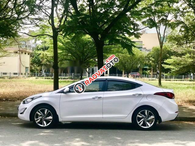 Cần bán xe Hyundai Elantra 1.6AT đời 2014, màu trắng, nhập khẩu-4
