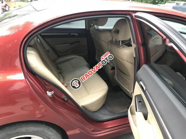 Cần bán lại xe Honda Civic 1.8 sản xuất năm 2009, màu đỏ chính chủ, giá chỉ 400 triệu-4