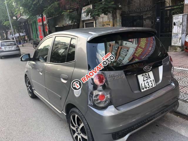 Bán Kia Morning SX AT đời 2011, màu xám số tự động giá cạnh tranh-2