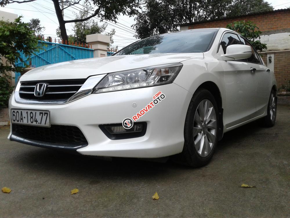 Bán ô tô Honda Accord 2.4AT sản xuất 2014, màu trắng, xe nhập, giá cạnh tranh-5