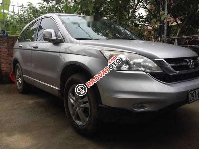 Bán xe Honda CR V AT 2010, màu bạc giá cạnh tranh-1