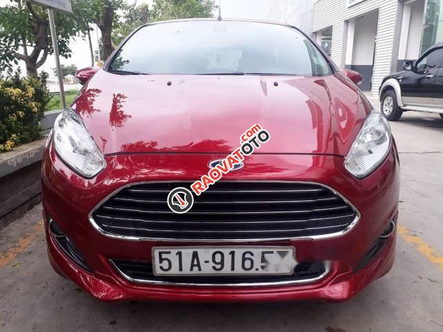 Bán Ford Fiesta 1.0 Ecoboost Sport đời 2014, màu đỏ  -0