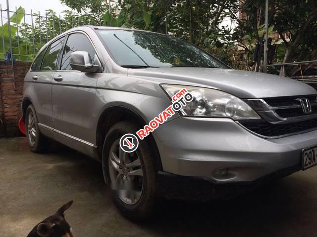 Bán xe Honda CR V AT 2010, màu bạc giá cạnh tranh-2