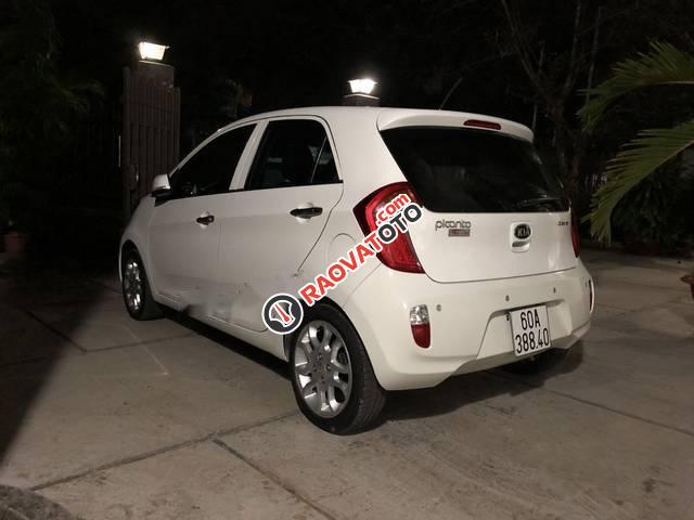 Bán Kia Picanto AT sản xuất 2013, màu trắng, giá tốt-1