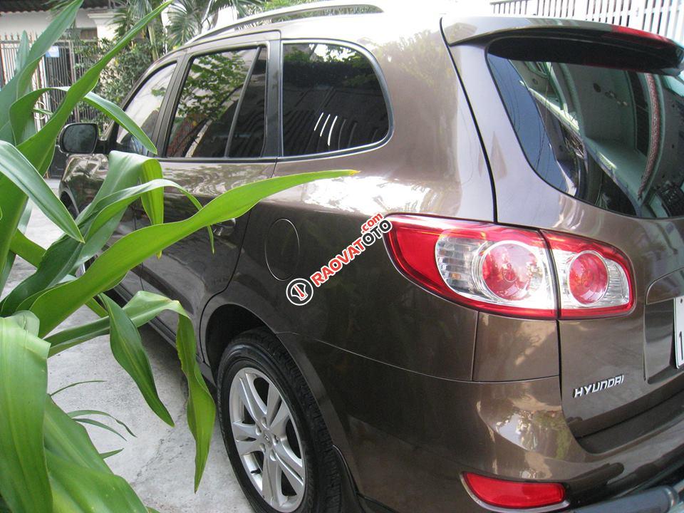 Cần bán Hyundai Santafe 2012 tự động, máy dầu, nâu vàng cực đẹp-3