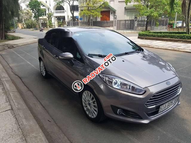 Bán Ford Fiesta Titanium 2014, màu nâu xám chính chủ-4