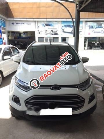 Cần bán xe Ford EcoSport 1.5MT đời 2016, màu trắng số sàn -0