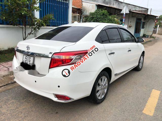 Cần bán lại xe Toyota Vios G 1.5 AT đời 2016, màu trắng, giá 538tr-1