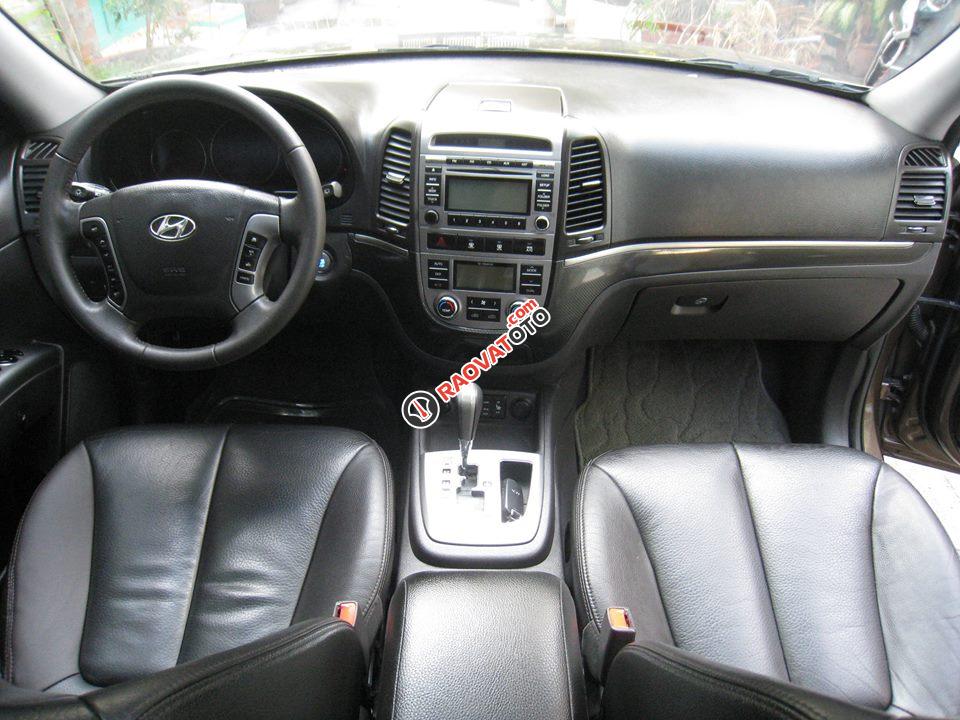 Cần bán Hyundai Santafe 2012 tự động, máy dầu, nâu vàng cực đẹp-7