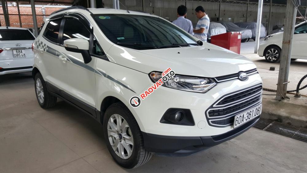 Bán Ford Ecosport 1.5MT màu trắng, số sàn, sản xuất 2016 chạy 33000km-1