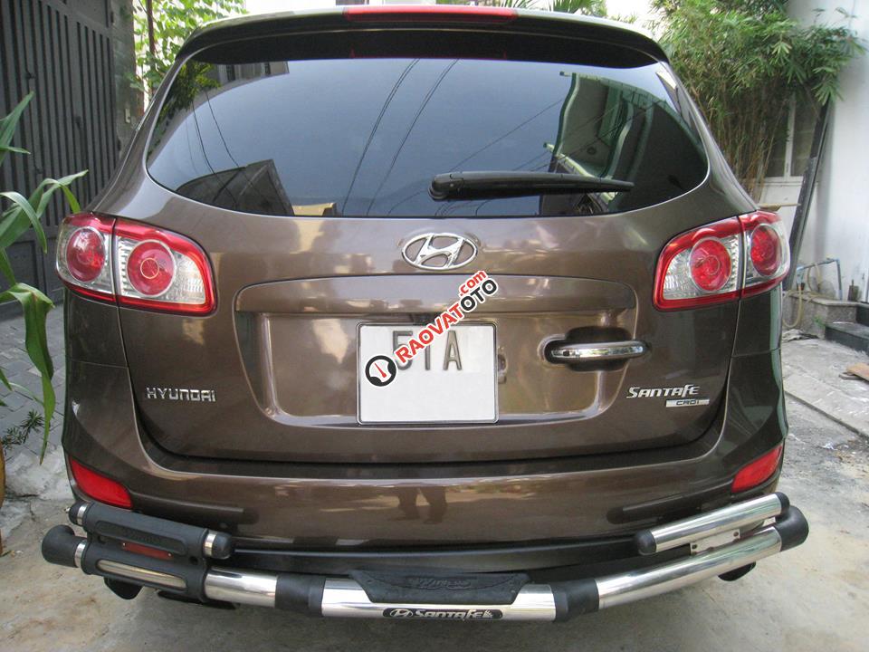 Cần bán Hyundai Santafe 2012 tự động, máy dầu, nâu vàng cực đẹp-4