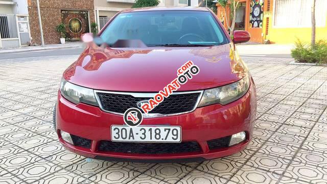 Chính chủ bán Kia Forte SX đời 2011, màu đỏ-0