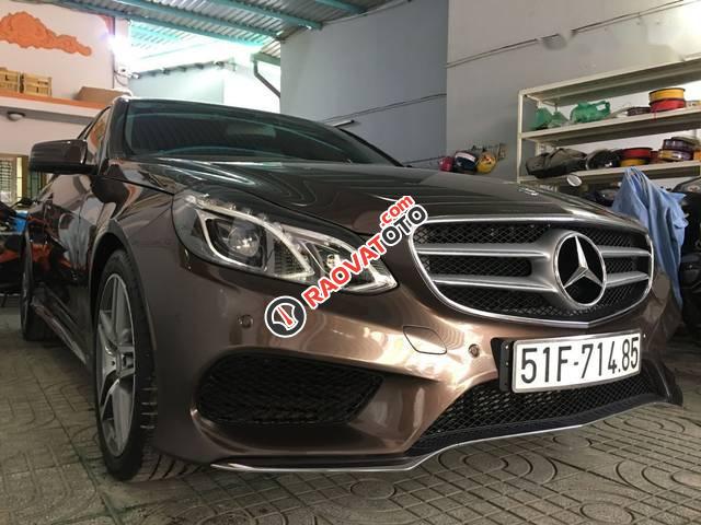 Cần bán lại xe Mercedes E250 AMG năm 2016, màu nâu, nhập khẩu nguyên chiếc-0