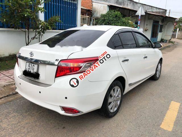 Bán ô tô Toyota Vios G 1.5 AT sản xuất năm 2016, màu trắng, giá tốt-2