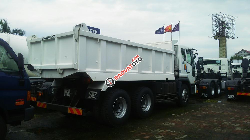 Đại lý xe Ben Daewoo 3 chân tại Hà Nội, 15 tấn nhập khẩu-3