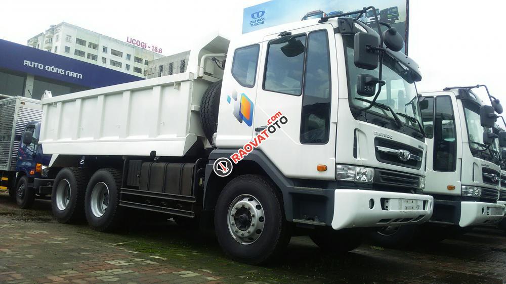 Đại lý xe Ben Daewoo 3 chân tại Hà Nội, 15 tấn nhập khẩu-4