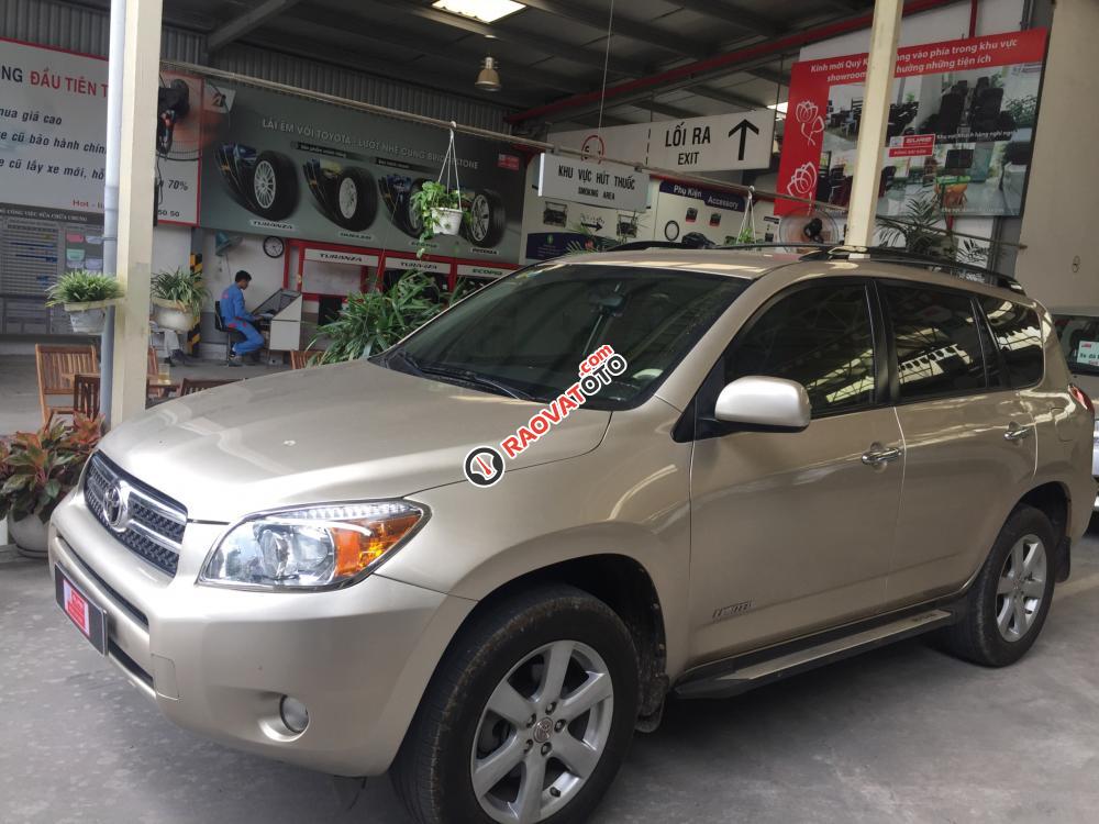 Gia đình cần bán Toyota RAV4 Limited 2008, màu vàng, nhập khẩu nguyên chiếc-1